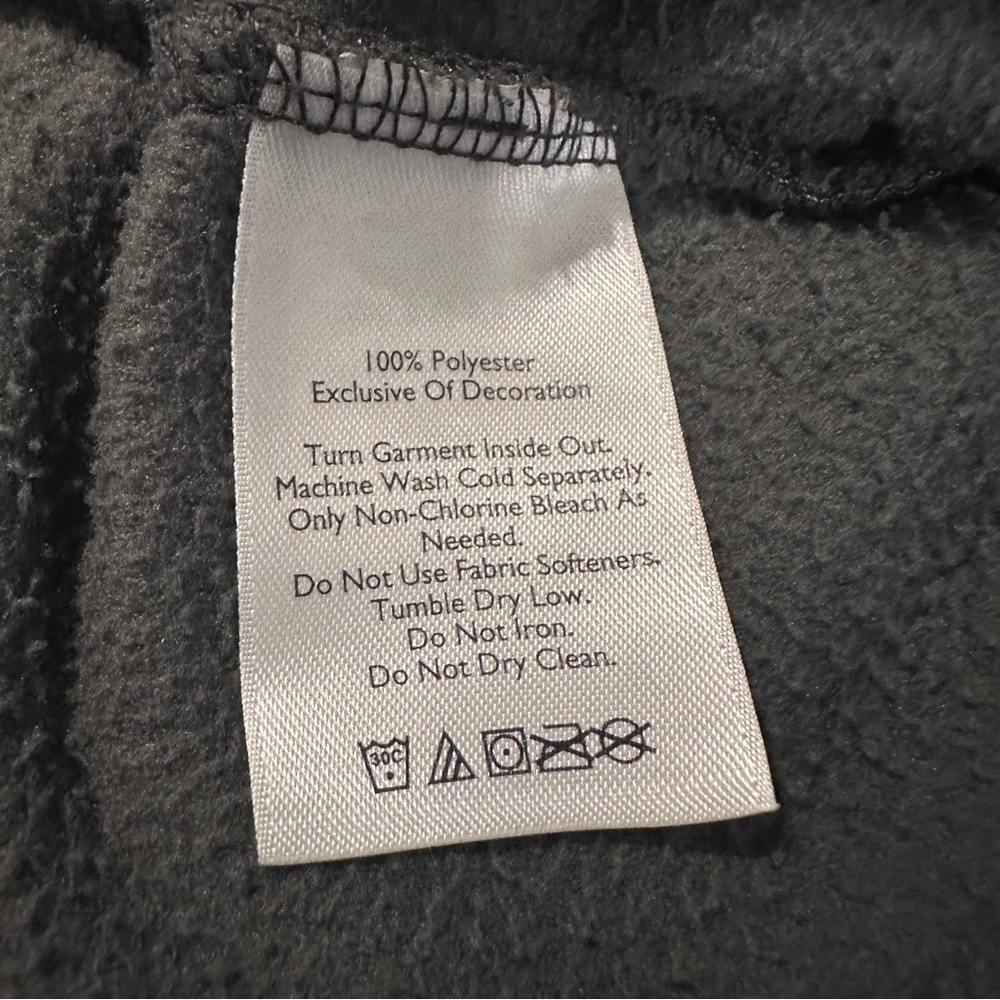 Eddie Bauer 1/4 Zip Long Sleeve Fleece Jacket Men’s Large Jade Green Gray - Picture 7 of 7